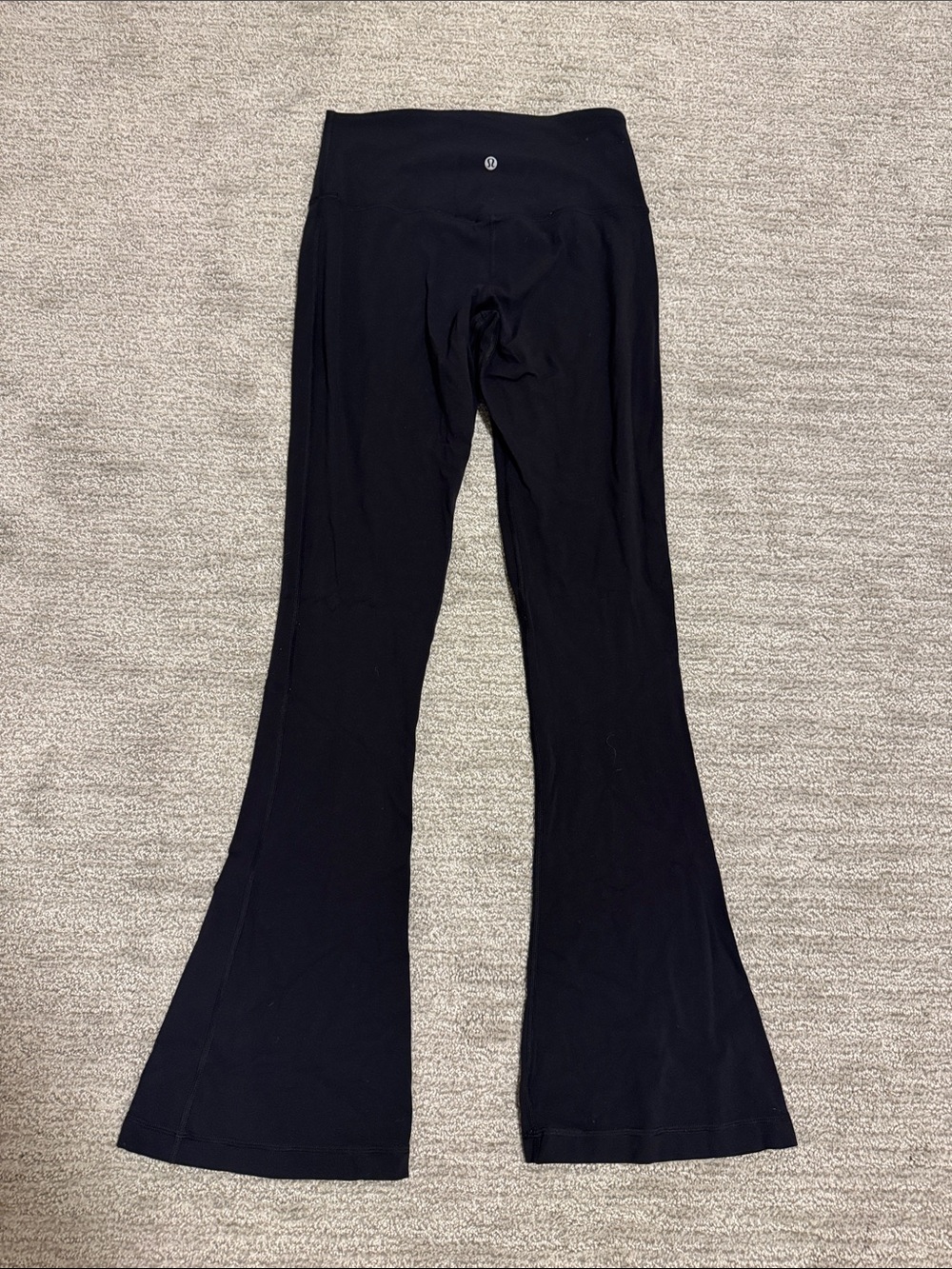 lululemon athletica Women Black Flared Leggings